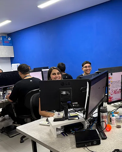 Equipe AD Encante, atendimento ao parceiro da AD Promotora